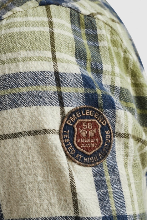 PME legend long sleeve shirt ctn yd check